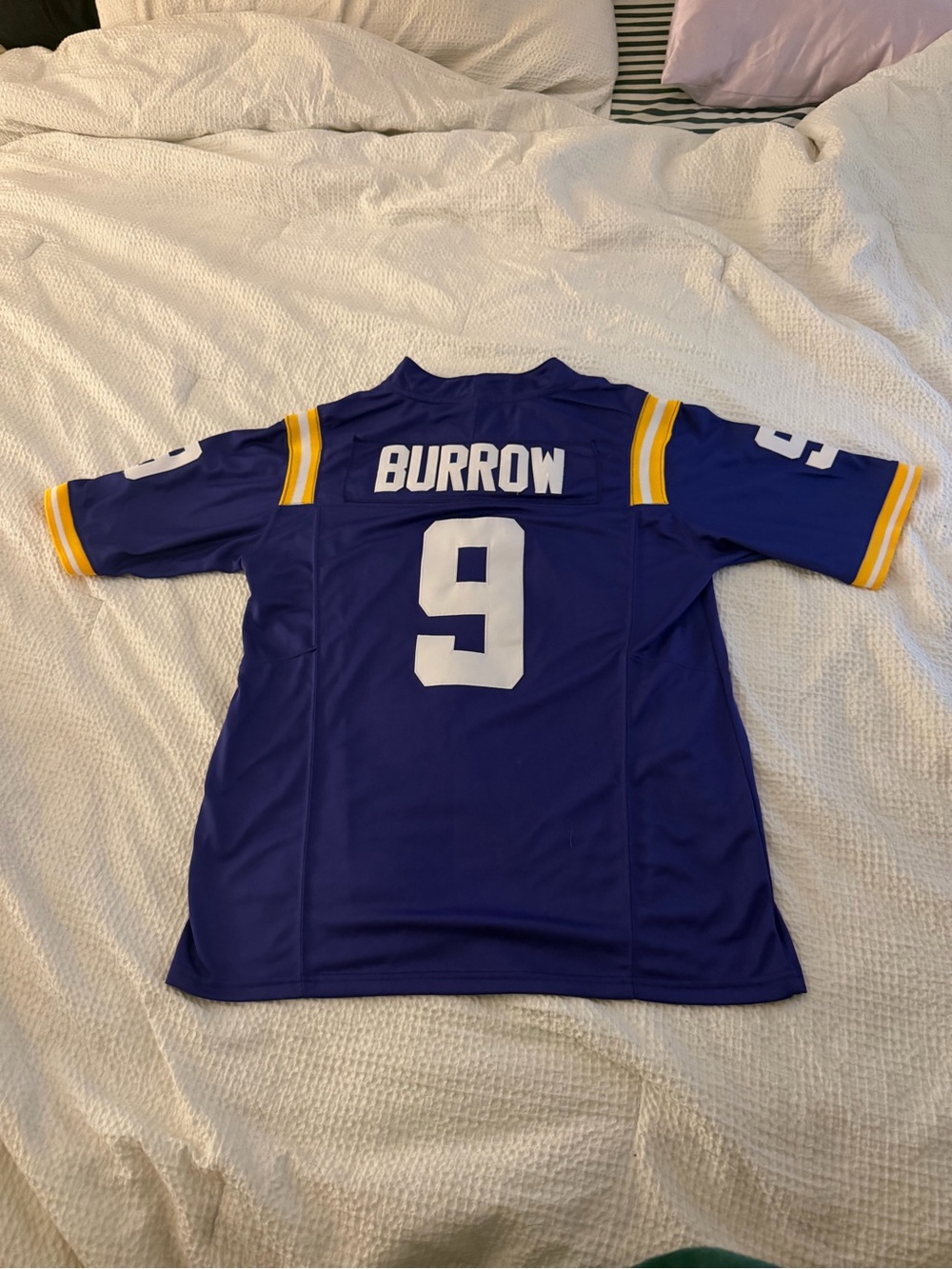Joe burrow LSU tigers jersey used